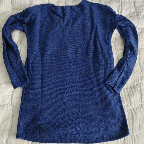 Old Navy blue and black knit sweater - Picture 2 of 5